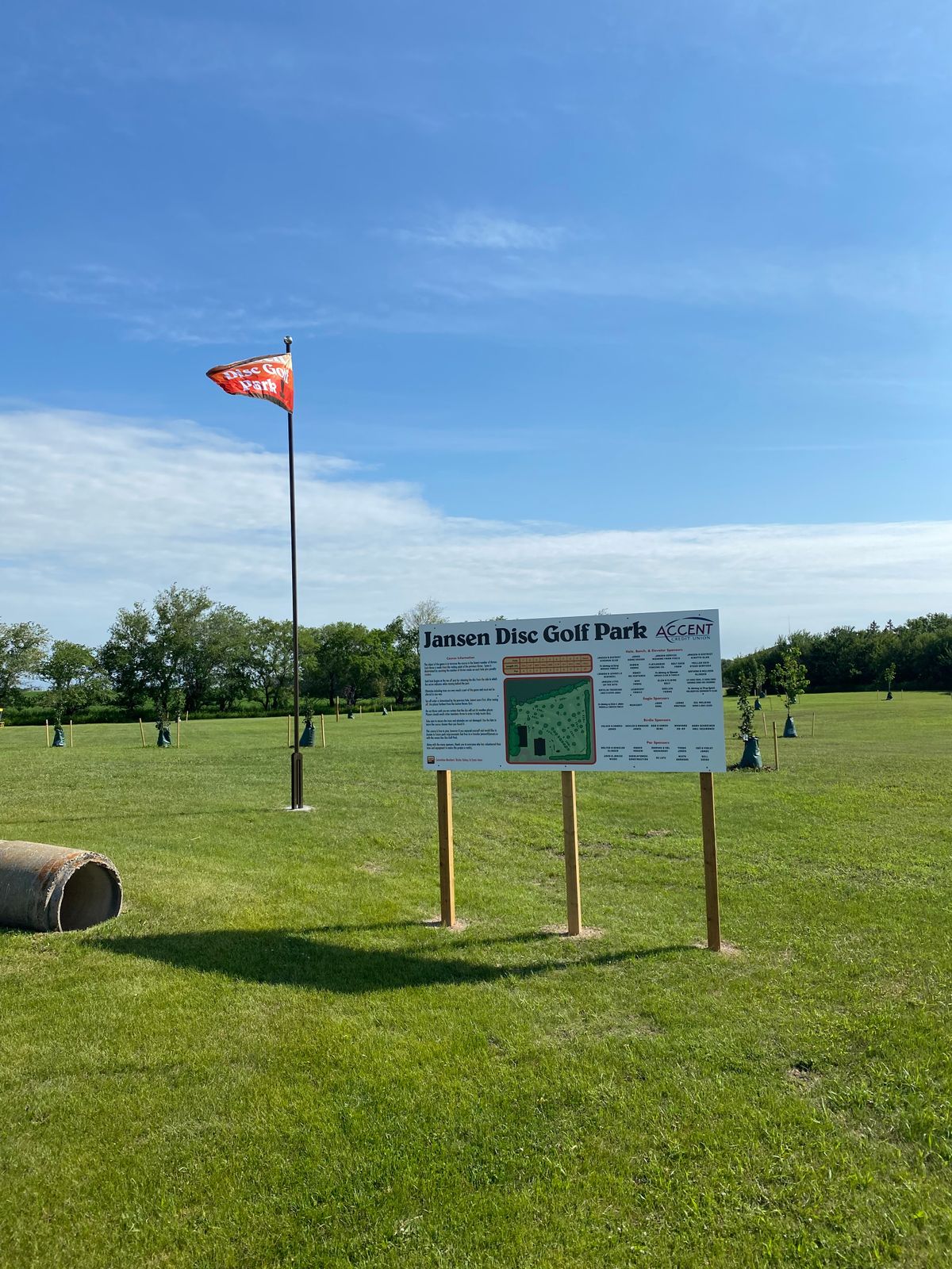 Jansen Disc Golf Park Jansen, SK, Canada UDisc Disc Golf Course