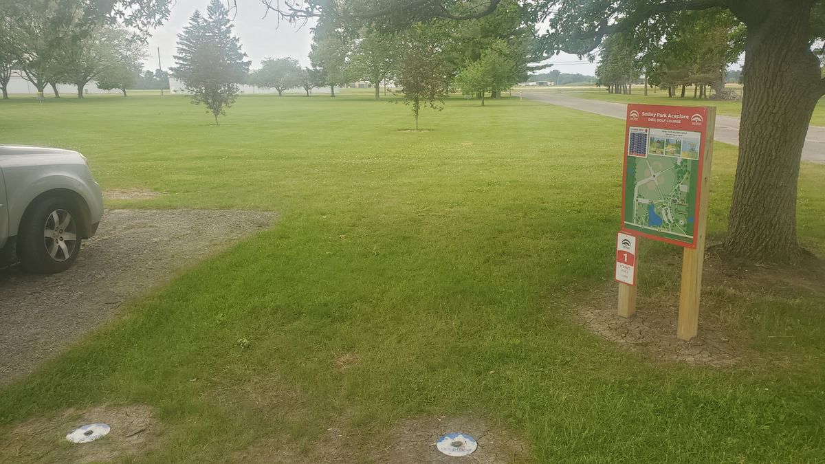 Smiley Park (Ace Place) Van Wert, OH UDisc Disc Golf Course Directory