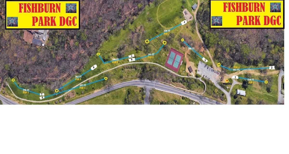 Fishburn Park Roanoke, VA UDisc Disc Golf Course Directory UDisc