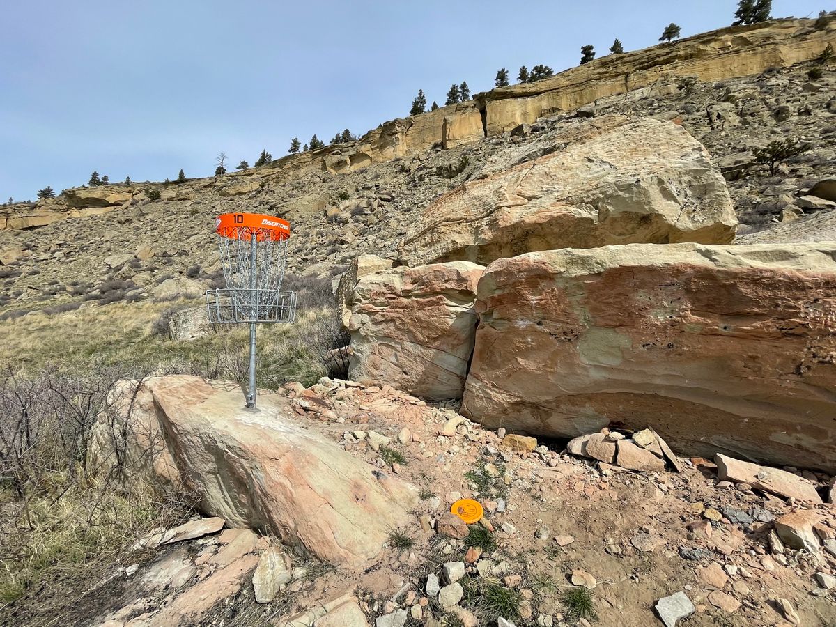 Diamond X Orange at Phipps park Billings, MT UDisc Disc Golf