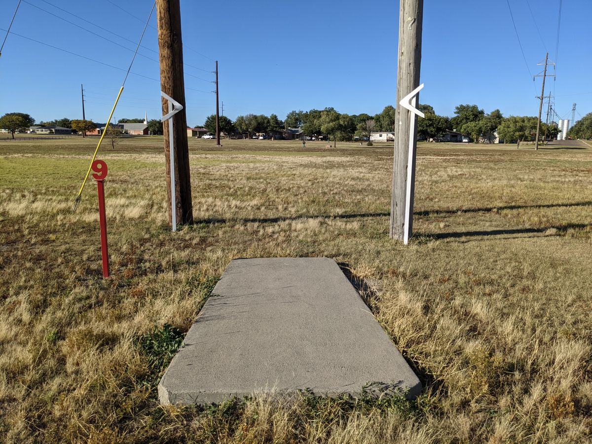 Kickin' Mule Disc Golf Muleshoe, TX UDisc Disc Golf Course Directory