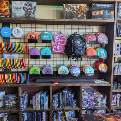 Good selection of used and new discs!