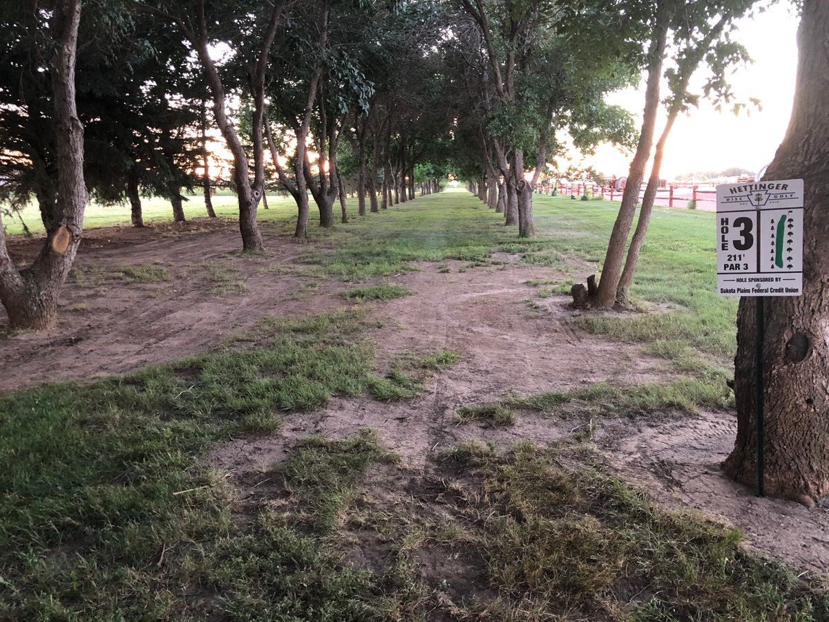 Hettinger Disc Golf Course Hettinger, ND UDisc Disc Golf Course