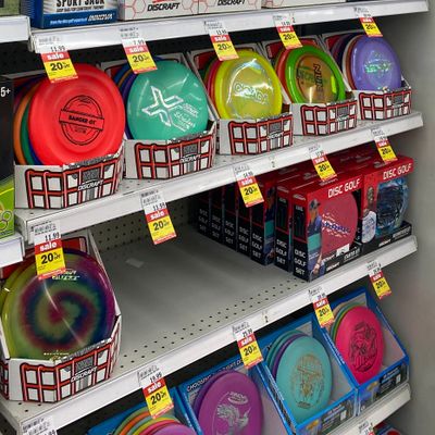 Bag $40, Mini Bag $15
Disc Golf Towel $14
Sport Sack (Grip) $12
Drivers $15-$20
Mid/Putters $12