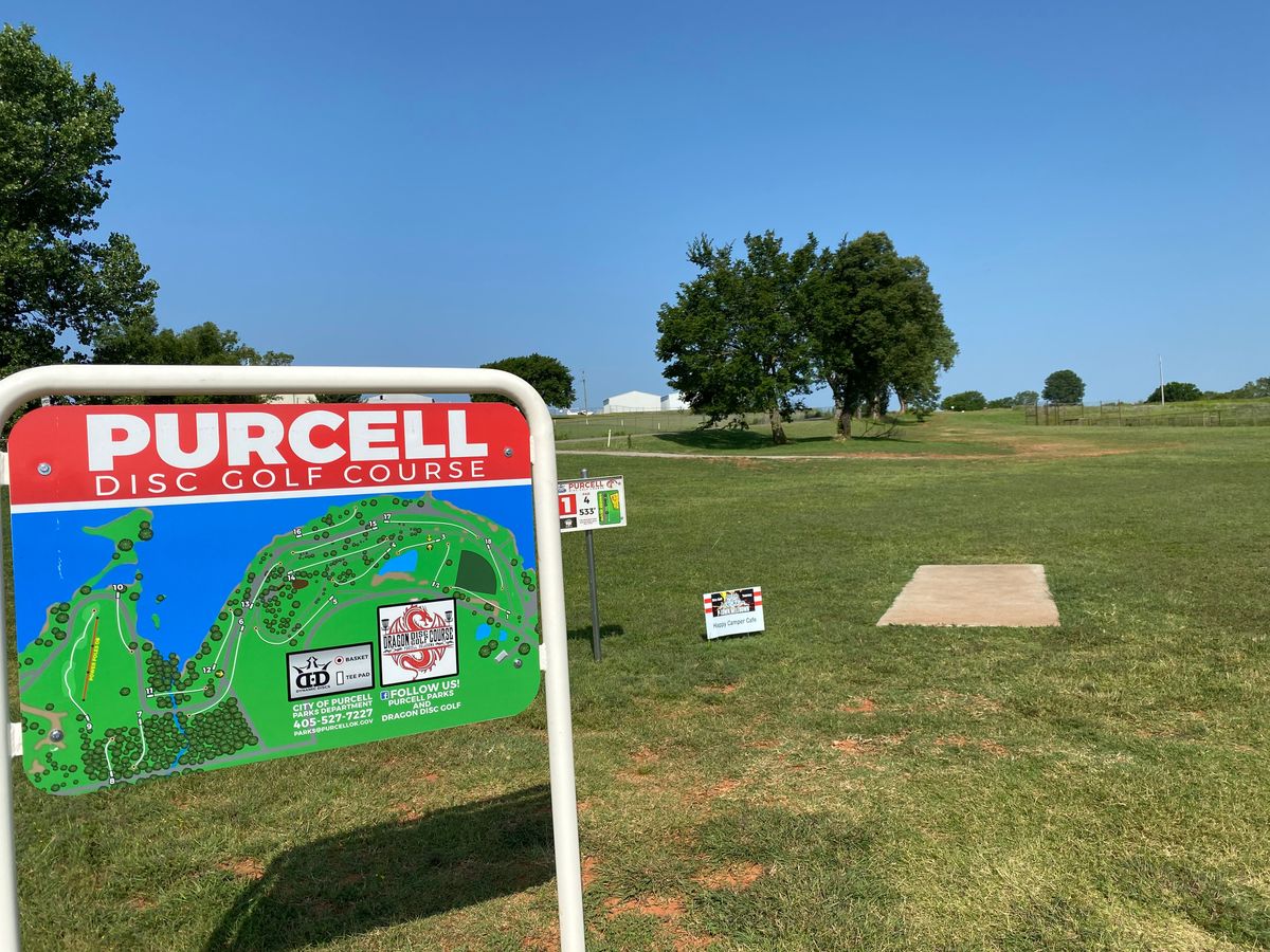 Purcell Oklahoma Dragon Disc Golf Course Purcell, OK UDisc Disc