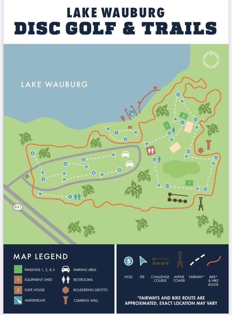 Lake Wauburg FL UDisc Disc Golf Course Directory
