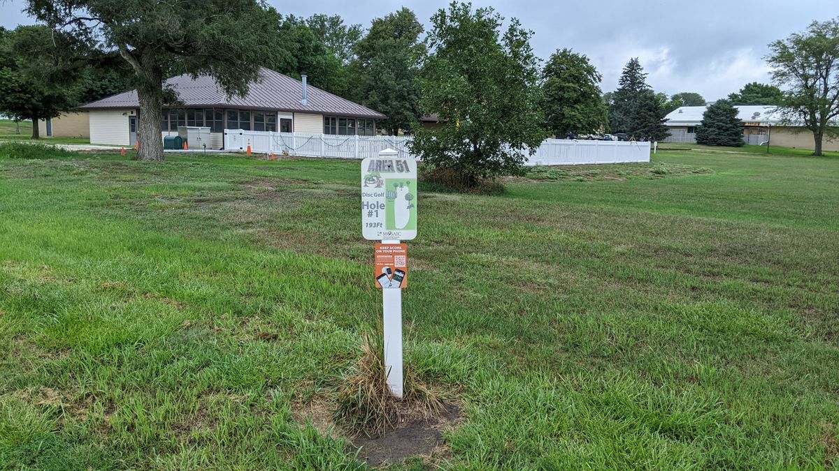 Area 51 Axtell, NE UDisc Disc Golf Course Directory