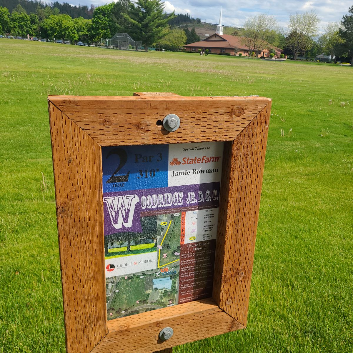 Woodridge Jr. D.G.C Spokane, WA UDisc Disc Golf Course Directory