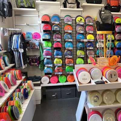 Large section disc golf
