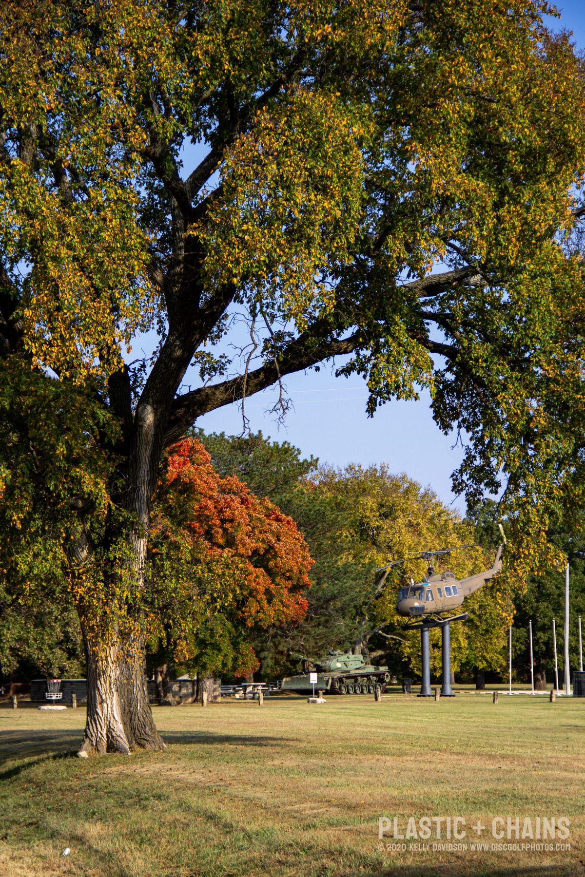 G. Boyce Baumgardner Memorial Chase Disc Golf Course Cottonwood Falls