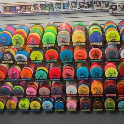 7 different disc brands, multiples of each disc in different plastic/polymer blends reasonably priced