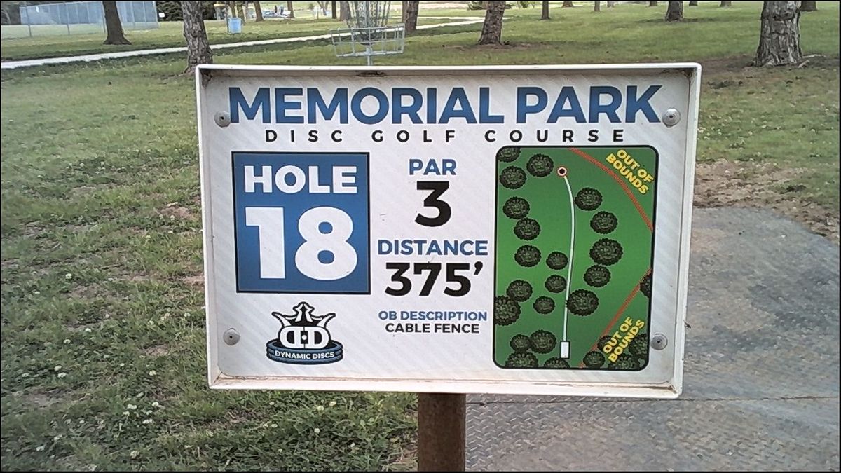 Russell DGC Russell, KS UDisc Disc Golf Course Directory