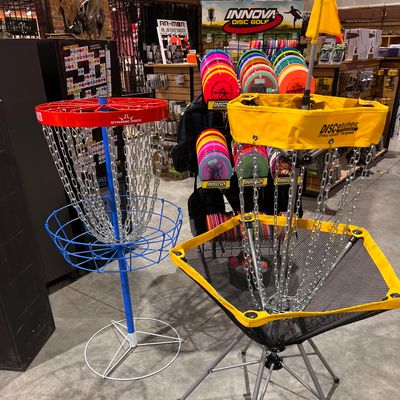 Great for practicing at home. Both inside and outside.