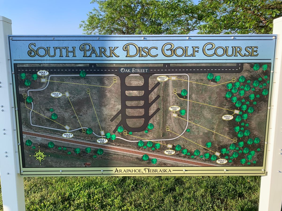South Park Arapahoe, NE UDisc Disc Golf Course Directory