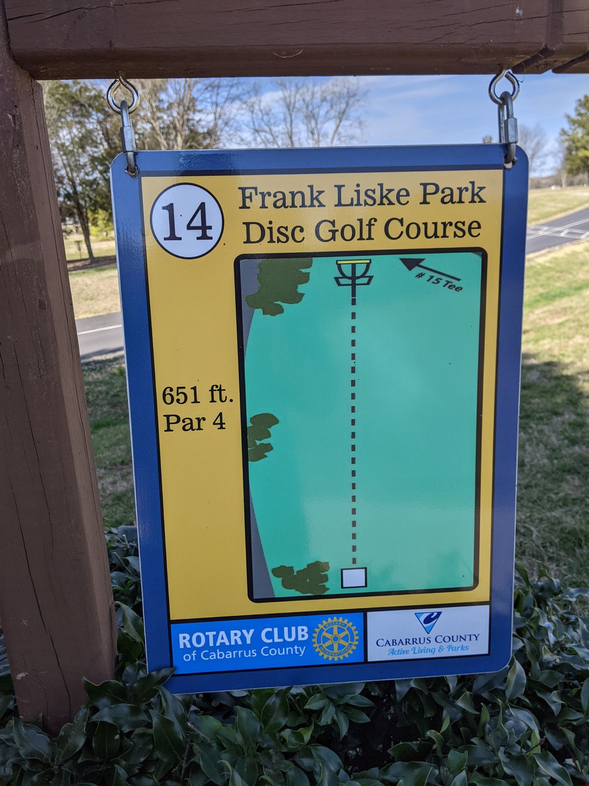 Frank Liske Park Concord, NC UDisc Disc Golf Course Directory