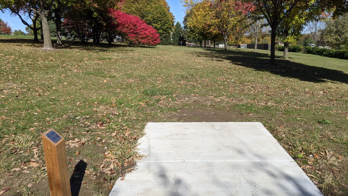 Overland Hills park Papillion, NE UDisc Disc Golf Course Directory