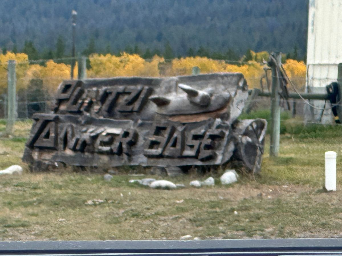 Puntzi Airtanker Base Chilanko Forks, BC, Canada UDisc Disc Golf