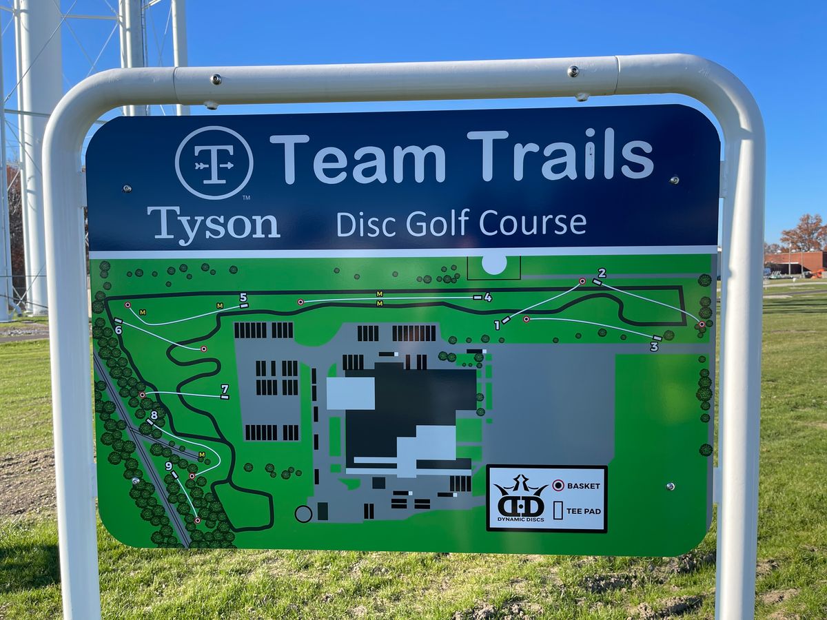Tyson Team Trails Disc Golf Course Portland, IN UDisc Disc Golf