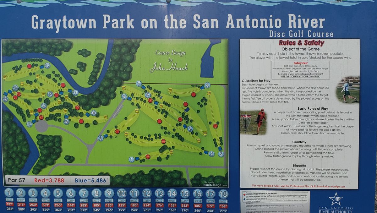 Graytown Park Elmendorf, TX UDisc Disc Golf Course Directory UDisc