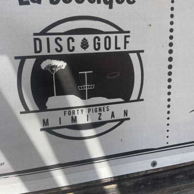 Boutique disc golf Forty Pignes Mimizan