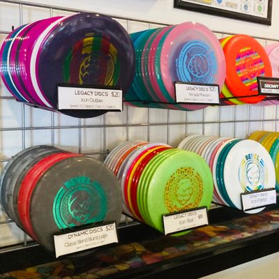 Bevel Stamped Legacy, Discraft, Westside, Dynamic, & Latitude 64 discs. Price $15 & up due to stamp