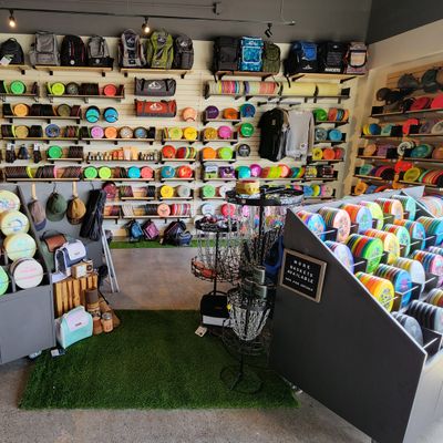 Best disc wall in the city 🌲