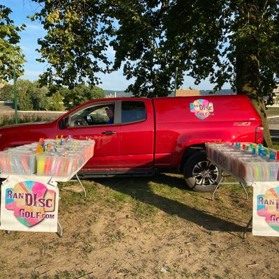 The Ran Disc Golf Mobile unit!