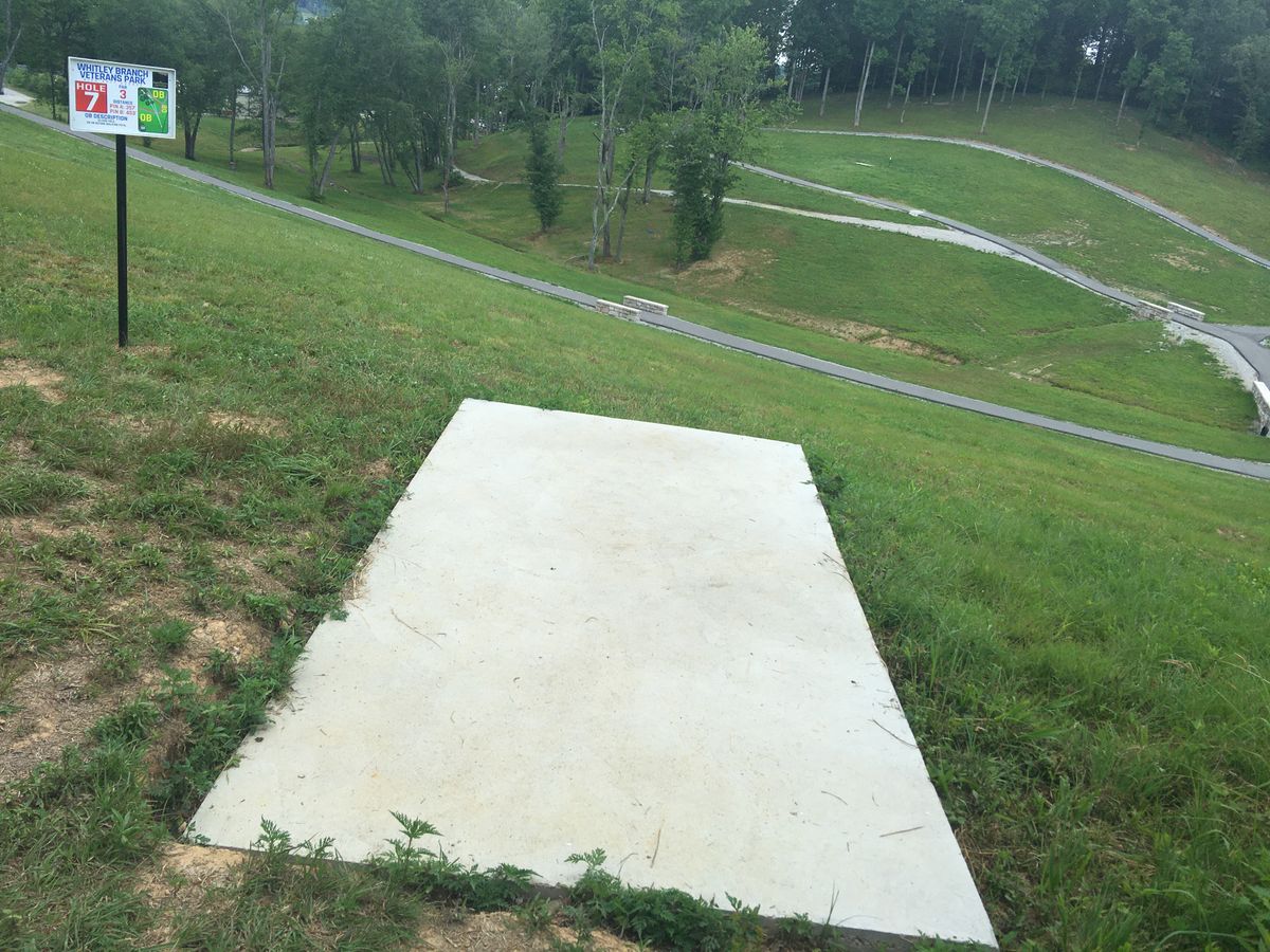 Whitley Branch Veterans Park London, KY UDisc Disc Golf Course Directory