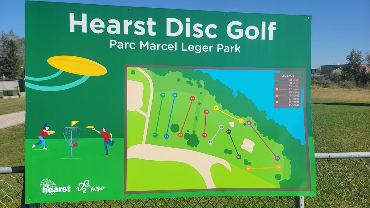 Hearst Marcel Leger Park Hearst, ON, Canada UDisc Disc Golf Course
