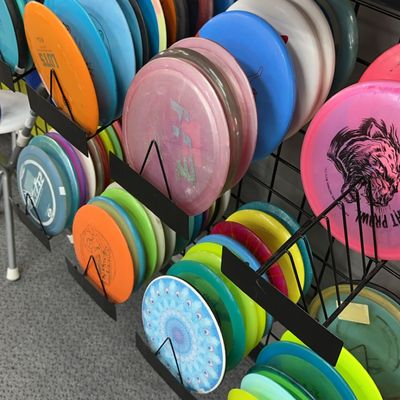 They had probably close to 100 discs when I went