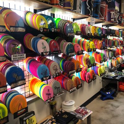 Usually over 800 discs in stock!