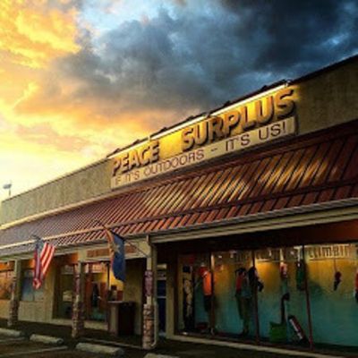 Storefront in downtown Flagstaff