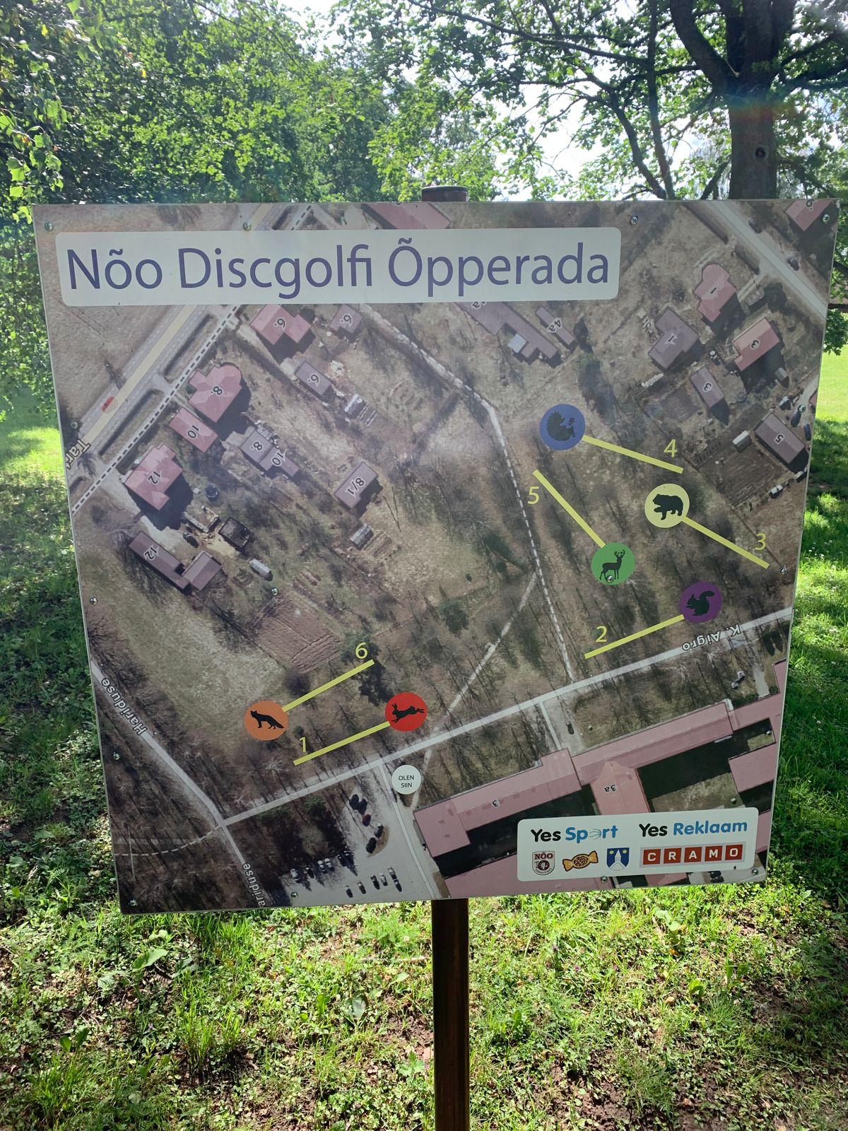 Nõo Kooli Park - Nõo, Estonia | UDisc Disc Golf Course Directory
