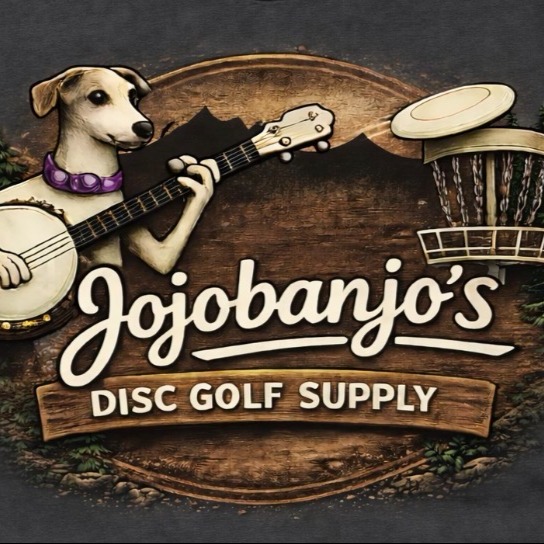 Jojobanjo's Disc Golf Supply logo