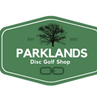 Parklands disc golf shop logo