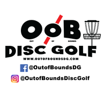 Out of Bounds Disc Golf logo
