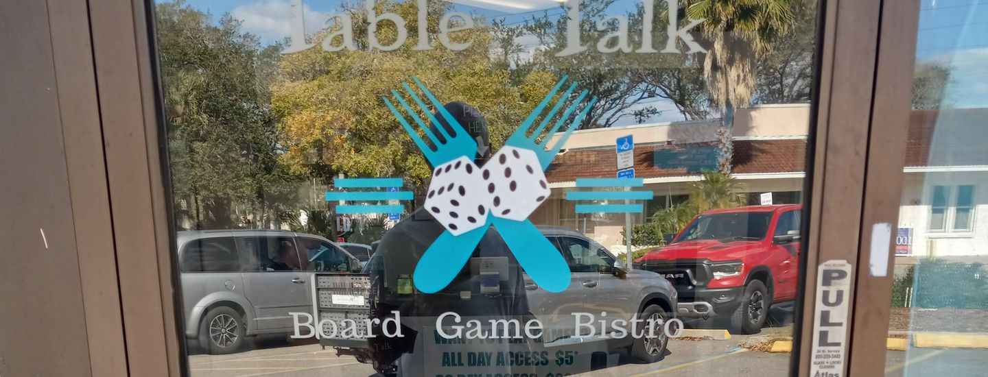 Table Talk Board Game Bistro 3999 Cortez Rd W, Bradenton, FL 34210, USA UDisc Store Directory