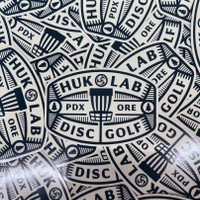 Huk Lab Disc Golf logo