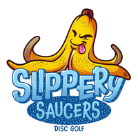 Slippery Saucers Disc Golf  logo