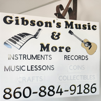 Gibson's Music & More logo