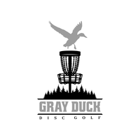 Gray Duck Disc Golf logo