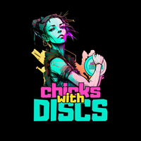 Chicks with Discs logo