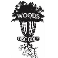 Woods disc golf  logo