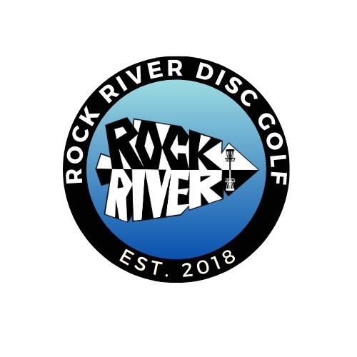 Rock River Disc Golf-Brave Arts Creative Studio logo