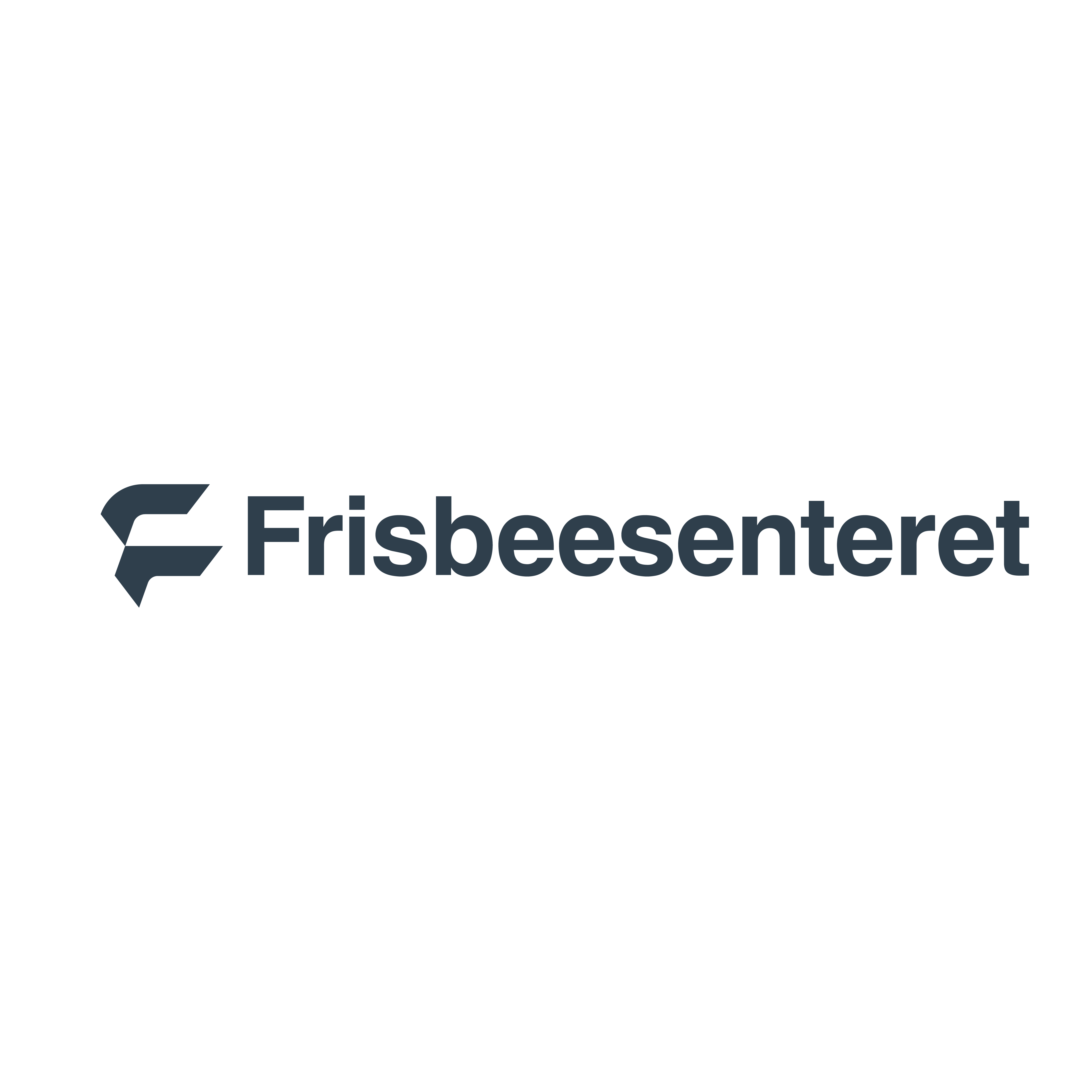 Frisbeesenteret logo